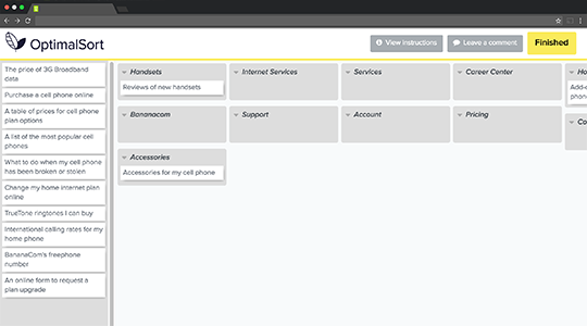 OptimalSort screenshot OptimalSort screenshot