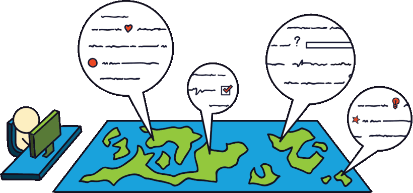 Grok doing a thing with a map